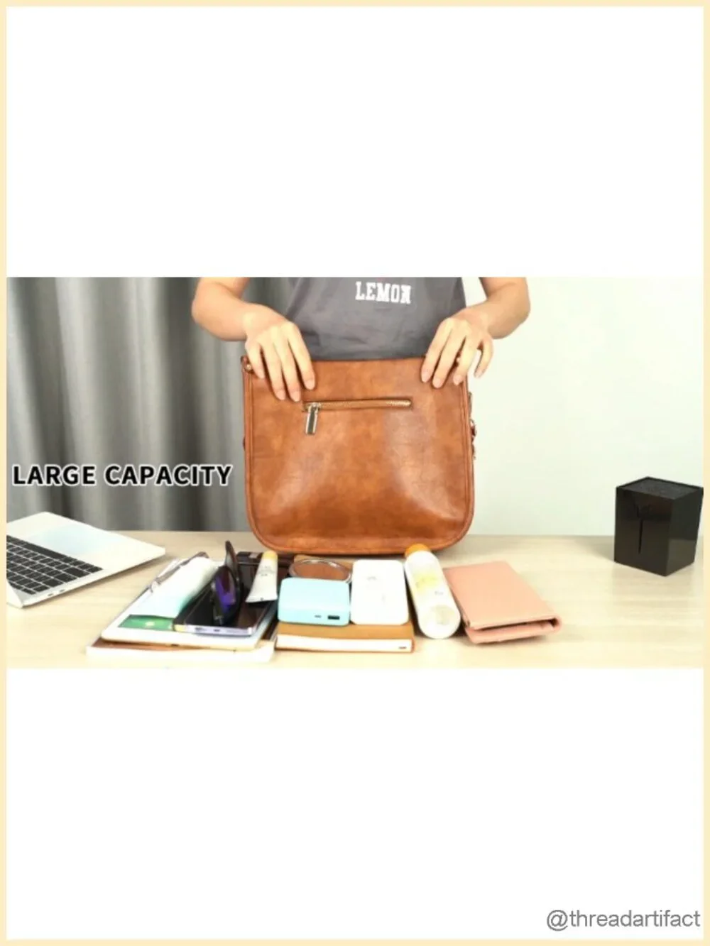 Vegan Leather Hobo Crossbody Bag with 2 Adjustable Guitar Straps